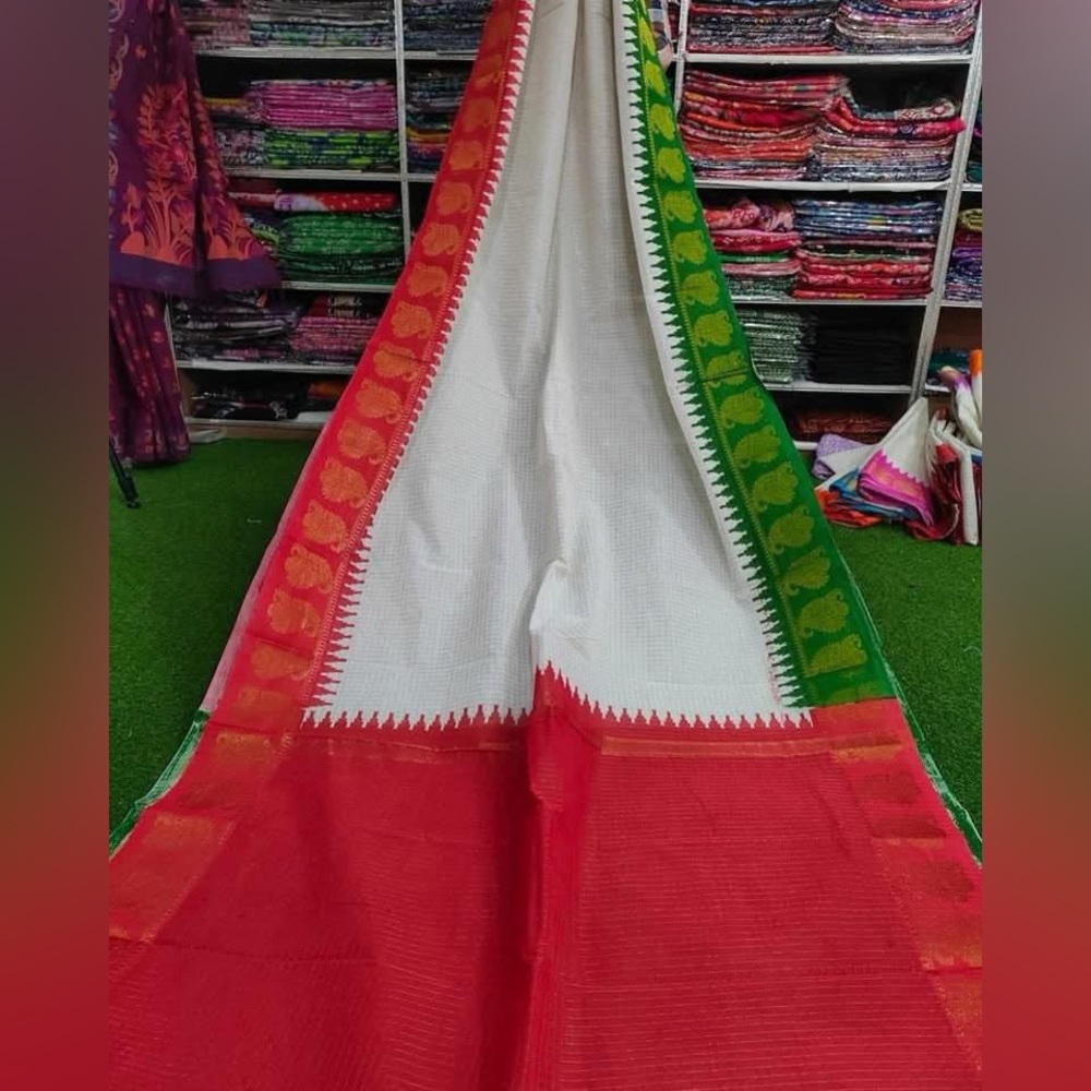 madurai cotton saree